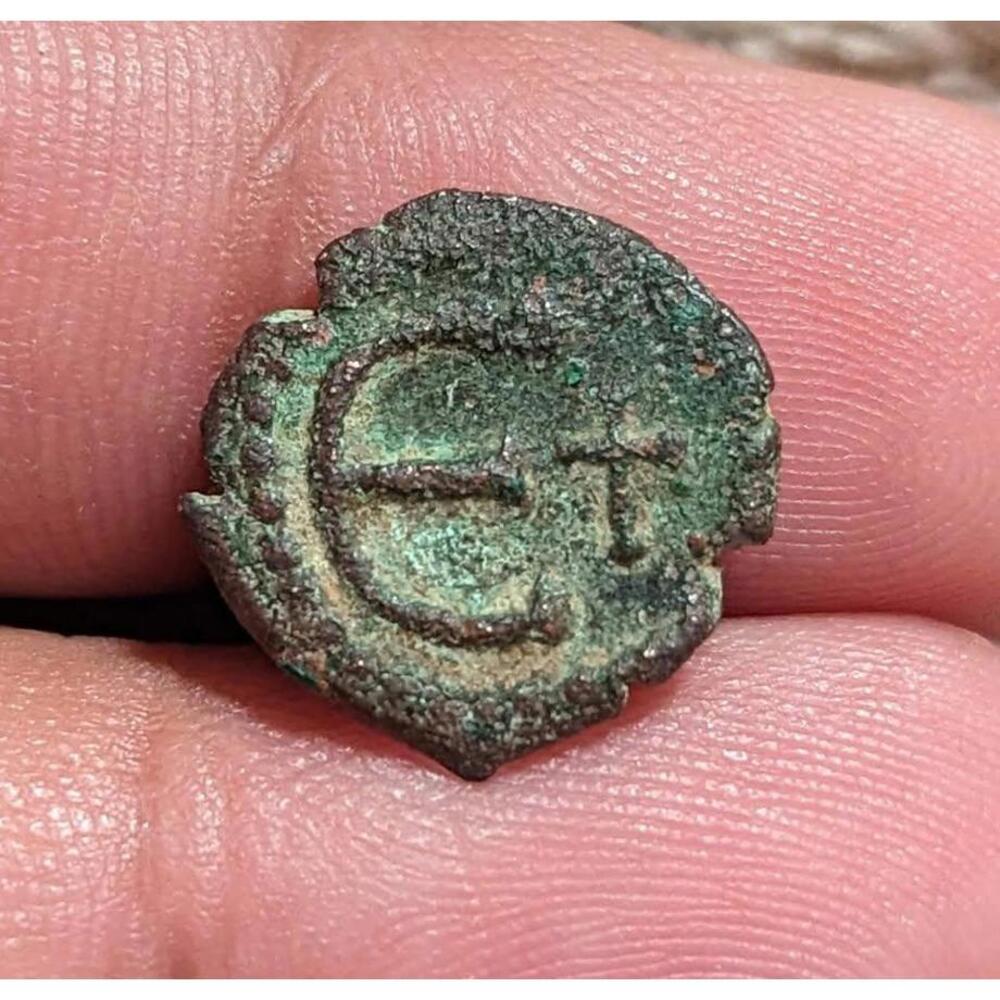 Ancient Christian Byzantine Dynasty Artifact 5 Nummi - Justinian I